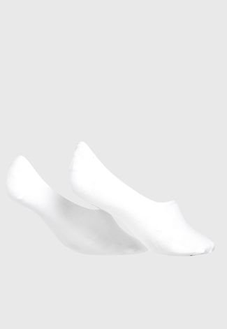 Meia Lupo Sport Sapatilha Logo Branca