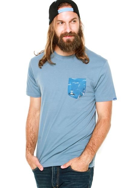 Camiseta Vans Printed Pocket Full Sails Azul - Marca Vans