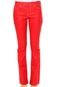 Calça Calvin Klein Jeans Botão Vermelha - Marca Calvin Klein Jeans