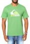 Camiseta Quiksilver Chevron Box Sham Verde - Marca Quiksilver