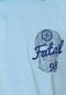 Camisa Polo Fatal Estampada 9005 Azul - Marca Fatal Surf