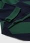 Camiseta Polo Ralph Lauren Infantil Capuz Verde/Azul-Marinho - Marca Polo Ralph Lauren