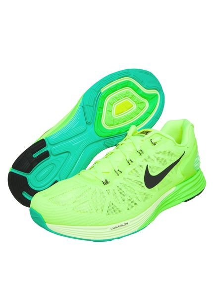 Tênis Nike Lunarglide 6 Verde - Marca Nike