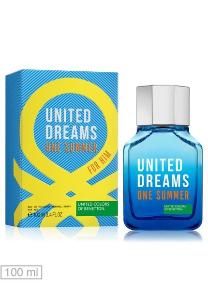 Perfume United Dreams One Summer Man 100ml - Marca Benetton Fragrances