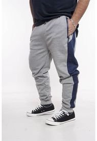 Plus Pantalones Jogger French Terry Distortion Gris Gangster
