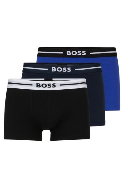 Roupa íntima BOSS Conjunto Com 3 Cuecas Boxer  Multicolorido - Marca BOSS