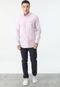 Camisa Tommy Hilfiger Reta Quadriculada Rosa - Marca Tommy Hilfiger