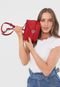 Bolsa Desigual Across Body Bag Melody Vermelha - Marca Desigual