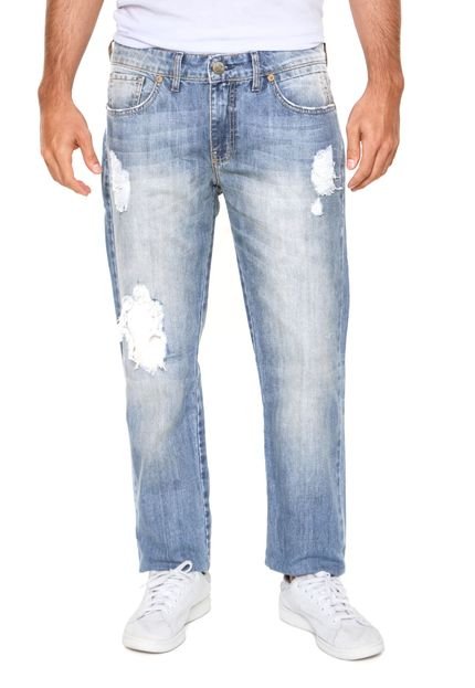 Calça Jeans Forum Slim Greg Azul - Marca Forum