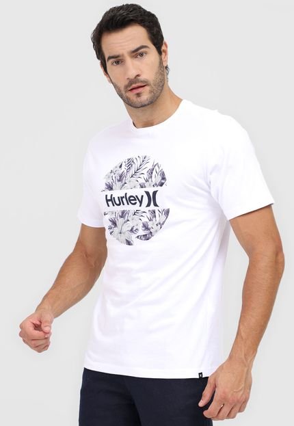 Camiseta Hurley Crush Floral Branca - Marca Hurley