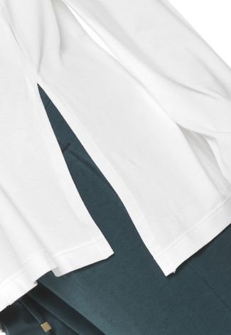 Camiseta Liz Easywear Recorte Branca
