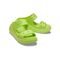 Sandália Crocs Classic Crush Platform Sandal Limeade -  Verde - Marca Crocs