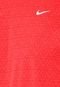 Camiseta Nike Printed Miler SS Vermelha - Marca Nike