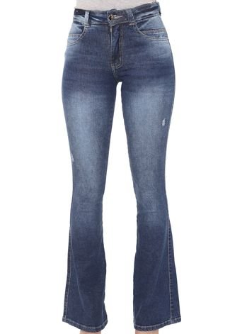 Calça Jeans Biotipo Flare Melissa Azul