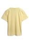 Camiseta Carinhoso Menino Liso Amarela - Marca Carinhoso