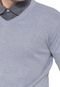 Suéter Colombo Tricot Básico Cinza - Marca Colombo