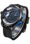 Relógio Masculino Weide Analógico UV-1501 Preto e Azul - Marca Weide