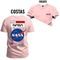 Camiseta Plus Size Unissex T-Shirt Premium Amerika Frente Costas - Rosa - Marca Nexstar