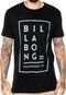 Camiseta Billabong Equation Preta - Marca Billabong