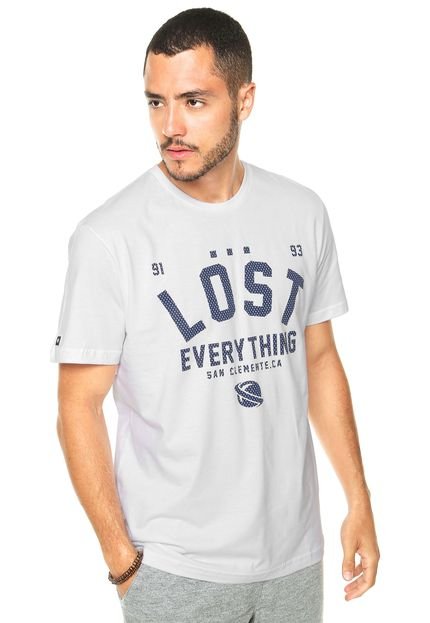 Camiseta ...Lost Everthing San Clement Branca - Marca ...Lost