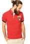 Camisa Polo Pacific Company Bordado Vermelha - Marca Pacific Company