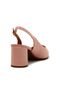 Scarpin Vizzano Slingback Bico Fino Rosa - Marca Vizzano