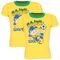 Kit 2 Camisetas Do Brasil Infantil Copa Do Mundo Unissex - Marca Zafina