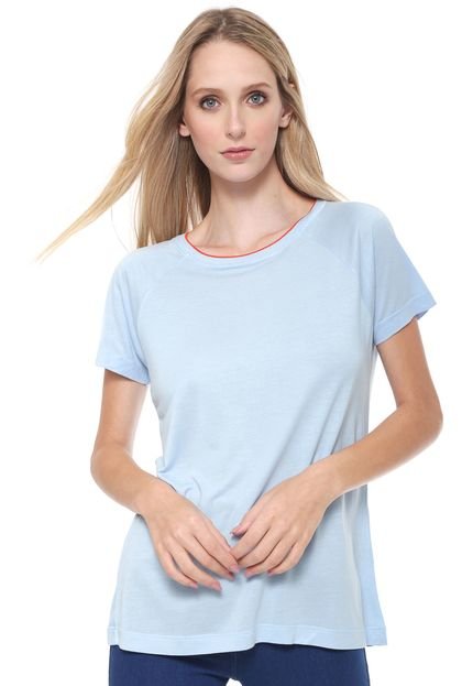 Camiseta Calvin Klein Lisa Azul - Marca Calvin Klein