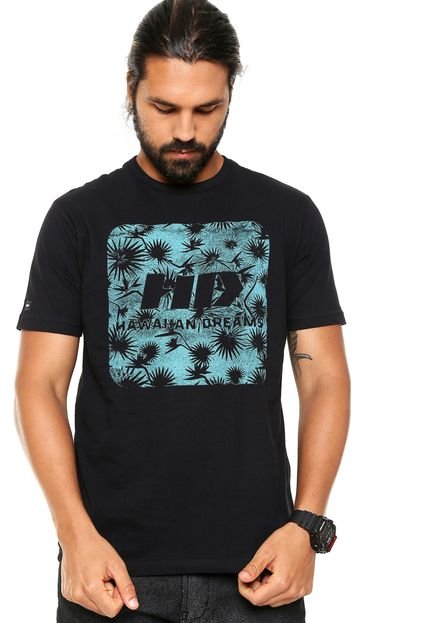 Camiseta HD Watercolor Preta - Marca HD