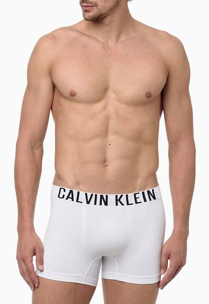 Cueca Calvin Klein Underwear Boxer Trunk Intense Power Seamless DEL00 Branca - Marca Calvin Klein Underwear
