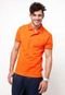 Camisa Polo Colcci Brasil Sanches Laranja - Marca Colcci