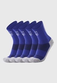 Calcetines Antideslizantes Pack 5 Azul Andesland