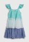 Vestido GAP Infantil Color Block Azul - Marca GAP