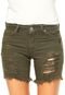 Shorts Jeans Canal Mility Verde - Marca Canal