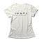 Camiseta Feminina Jesus He'll Be There For You - Off White - Marca Studio Geek 