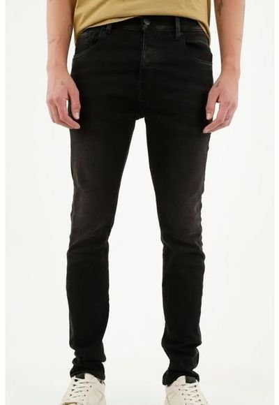 Jeans super skinny cheap negro hombre