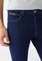 Calça Jeans Wrangler Skinny Lycra Azul-Marinho - Marca Wrangler