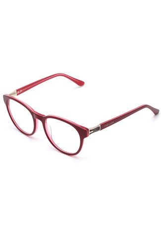 Óculos de Grau Thelure Redondo Vermelho