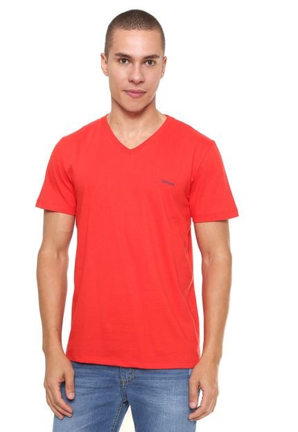 Camiseta Sommer Bordado Vermelha - Marca Sommer