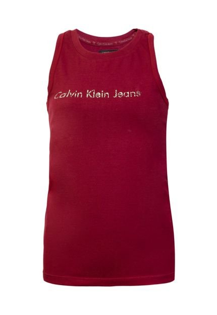 Regata Calvin Klein Kids Vinho - Marca Calvin Klein Kids