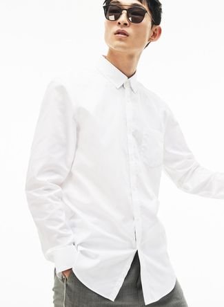Camisa Lacoste Regular Fit Branco