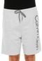 Bermuda Calvin Klein Undewear Estampa Cinza - Marca Calvin Klein Underwear