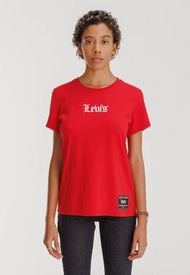 Camiseta Rojo-Blanco Levi's Graphic