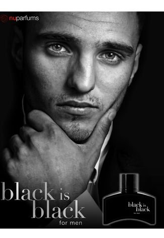 Perfume Black Is Black Nu Parfums 100ml
