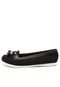 Mocassim Moleca Tassel Preto - Marca Moleca