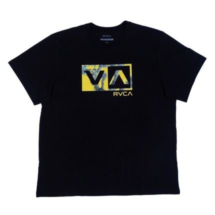 Camiseta RVCA Balance Box II Plus Size SM23 Masculina Preto - Marca RVCA