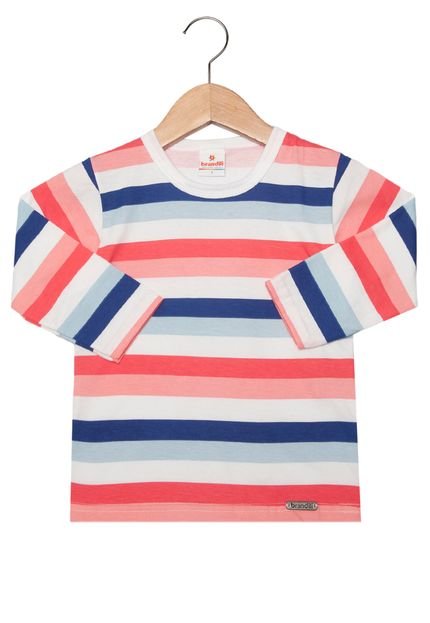 Blusa Brandili Contraste Infantil Vermelha - Marca Brandili