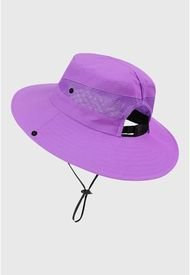 Sombrero Bonnie Ala Ancha Pegable Violeta Andesland