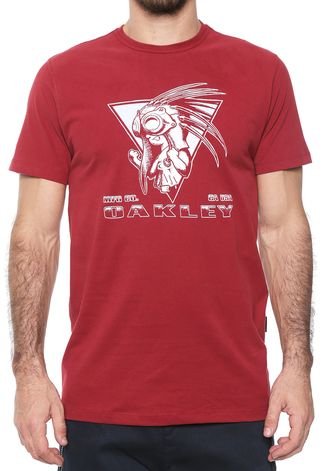 Camiseta Oakley Iconic Vermelha