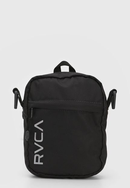 Bolsa Rvca Shoulder Bag Utility Reflective Pouch Preta - Marca RVCA